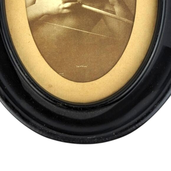 Vintage Cupid Asleep Framed Print: M.B. Parkinson Cherub Art - Picture 6 of 7